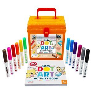 Chuckle & Roar - Mini Dot Activity Kit - Arts & Crafts Fun for Toddlers - Spark
